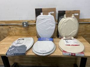 lot 91 image: Lot of 5 Toilet Seats