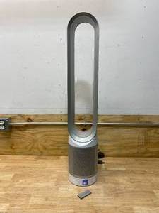lot 137 image: DYSON Pure Cool Purifying Fan (WhiteSilver) with Remote