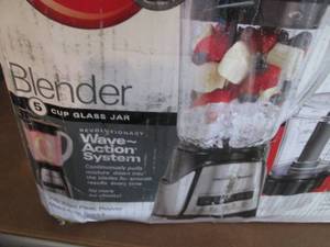 Hamilton Beach 5 cup Blender open b...