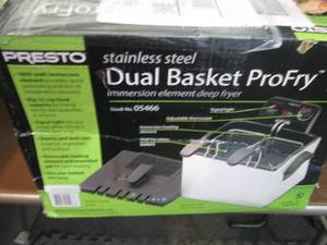 Presto ProFry 12-Cup Dual-Basket De...