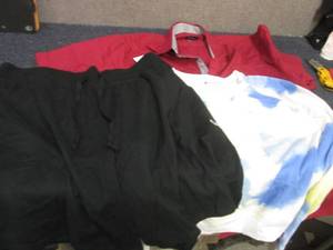 Ladies 2XL Shorts, XL Shirt & Sweat...
