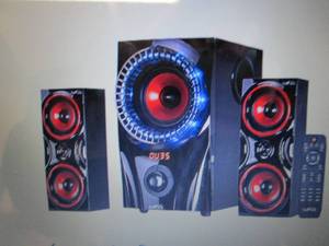 beFree Sound 60-Watt 2.1-Channel Bl...