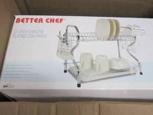 Better Chef 22 Dish Rack open box ...
