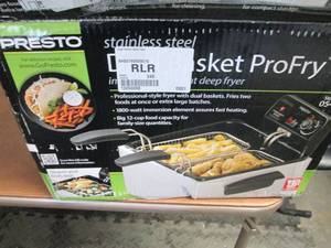 Presto ProFry 12-Cup Dual-Basket De...