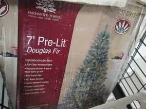 enchanted forest 7 foot prelit doug...