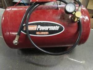 coleman powermate air tank untested...