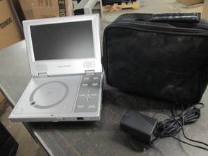 spectroniq portable dvd player with...