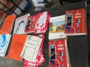 box of pump fundemental books, and ...