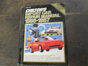 chiltons import car repair manual c...