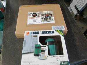 black and decker expresso mio and a...