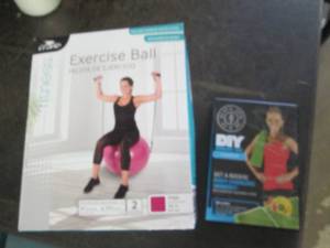 crane exercise ball and golds gym ...