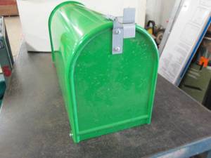 green mailbox 9 inch x 10 inch x 21...