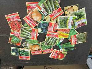 vegetable seeds 25 packs ...