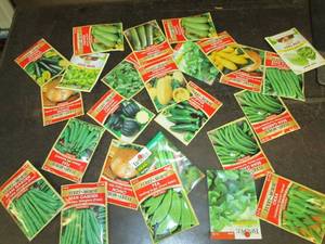 vegetable seeds 25 packs ...