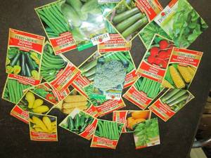 vegetable seeds 25 packs ...