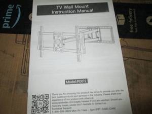 tv wall mount model PLXF2...