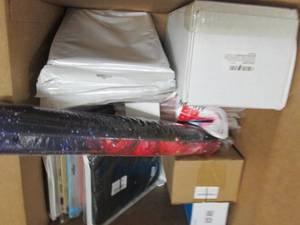 box of tablet covers and more ...
