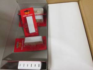 case of 50 leviton do it triplex ad...