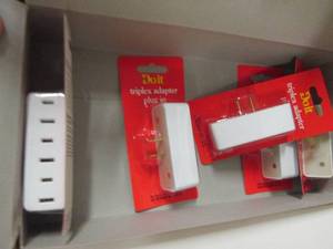 case of 50 leviton do it triplex ad...