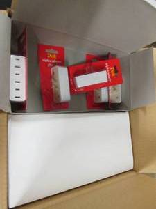 case of 50 leviton do it triplex ad...