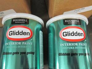 glidden orange slice interior paint...