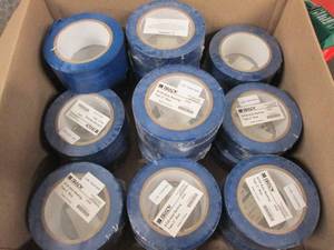 21 rolls of blue 2 inch aisle mark...