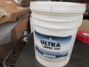 5 gallons of benjamin moore spec 50...