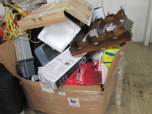 palletgaylord vacuum, window covers...