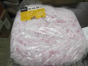 pink pet bed...