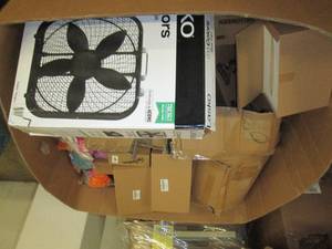 palletgaylord of halloween decor a...