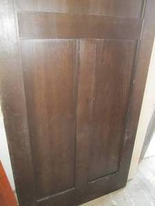 36 inch x 80 inch wood door uninsta...