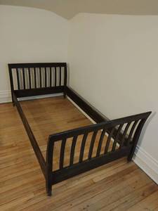 Vintage Sleigh Bed