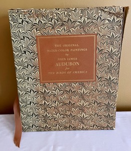 lot 64 image: Vintage 2 Book Set of The Original Water-Color Paintings by John James, Audubon for the Birds of America