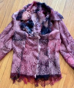 lot 79 image: KUXO Produced by Baroni of Italy 95% Lapin-Rabbit Coat