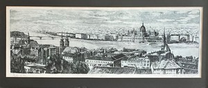 lot 84 image: Vintage Numbered Framed Print