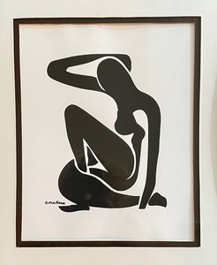 lot 89 image: Abstract Print by H. Matisse