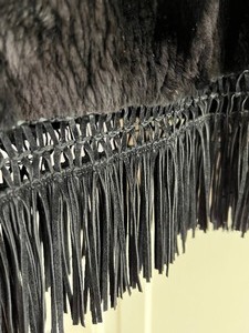 lot 121 image: Very Soft Fur Vest with Trim