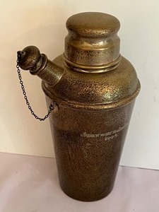 lot 119 image: Vintage Johnson and Johnson Sterling Cocktail Shaker