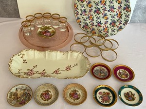 lot 110 image: Beautiful Vintage Glassware