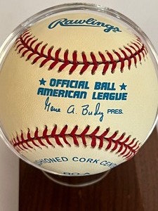 lot 103 image: Kirby Puckett Signed Baseball