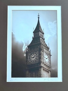 lot 95A image: Beautiful Framed Photo of Big Ben