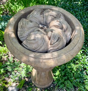 lot 169 image: Charming Cement Fountain