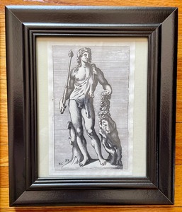 lot 183 image: 3 Vintage Framed Etchings
