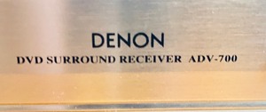 lot 192 image: Denon DVD Surround Receiver with Remote
