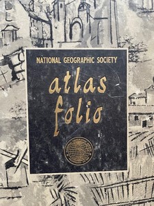 lot 201 image: National Geographic Society Atlas Folio