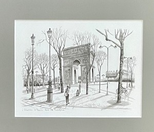 lot 226 image: Amazing Framed Etching