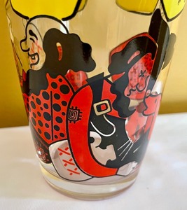 lot 241 image: Vintage Hillbilly Patterned Cocktail Shaker