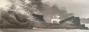 lot 248 image: Framed Asian Inspired Print