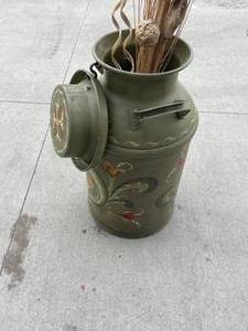 Painted Milk Can