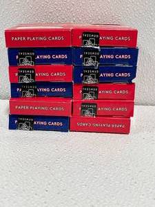 12 Decks of Playing Cards